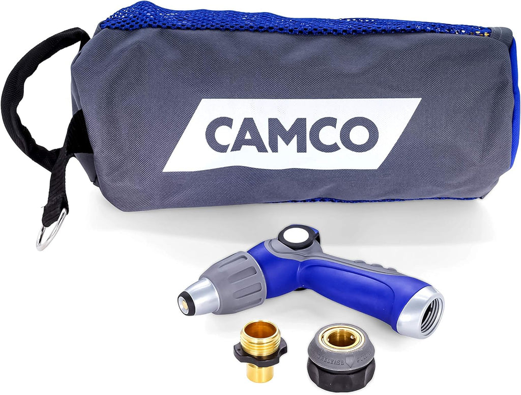 40’ Coiled Water Nozzle with Adjustable Spray Pattern Kit, Pack of 2 A92936