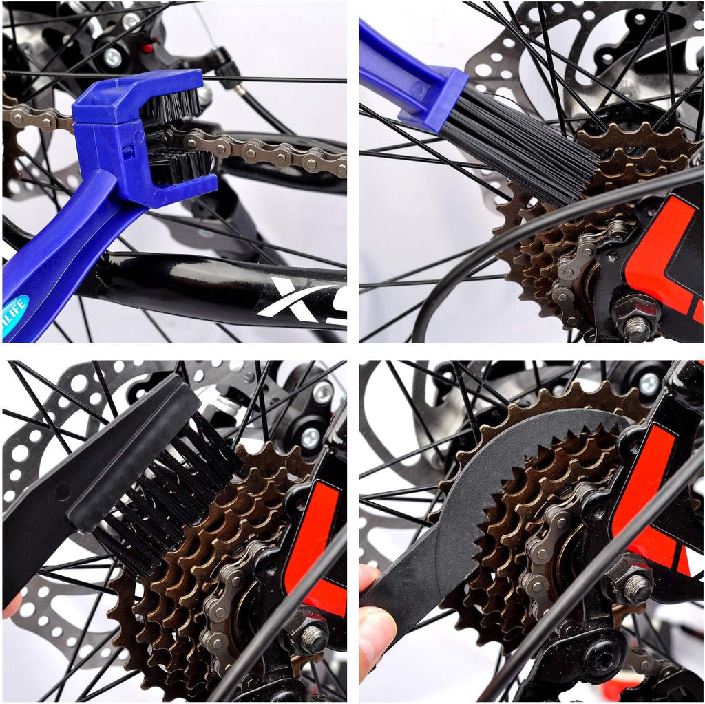 Bike Chain and Gear Cleaning Brush Maintenance Kit R689