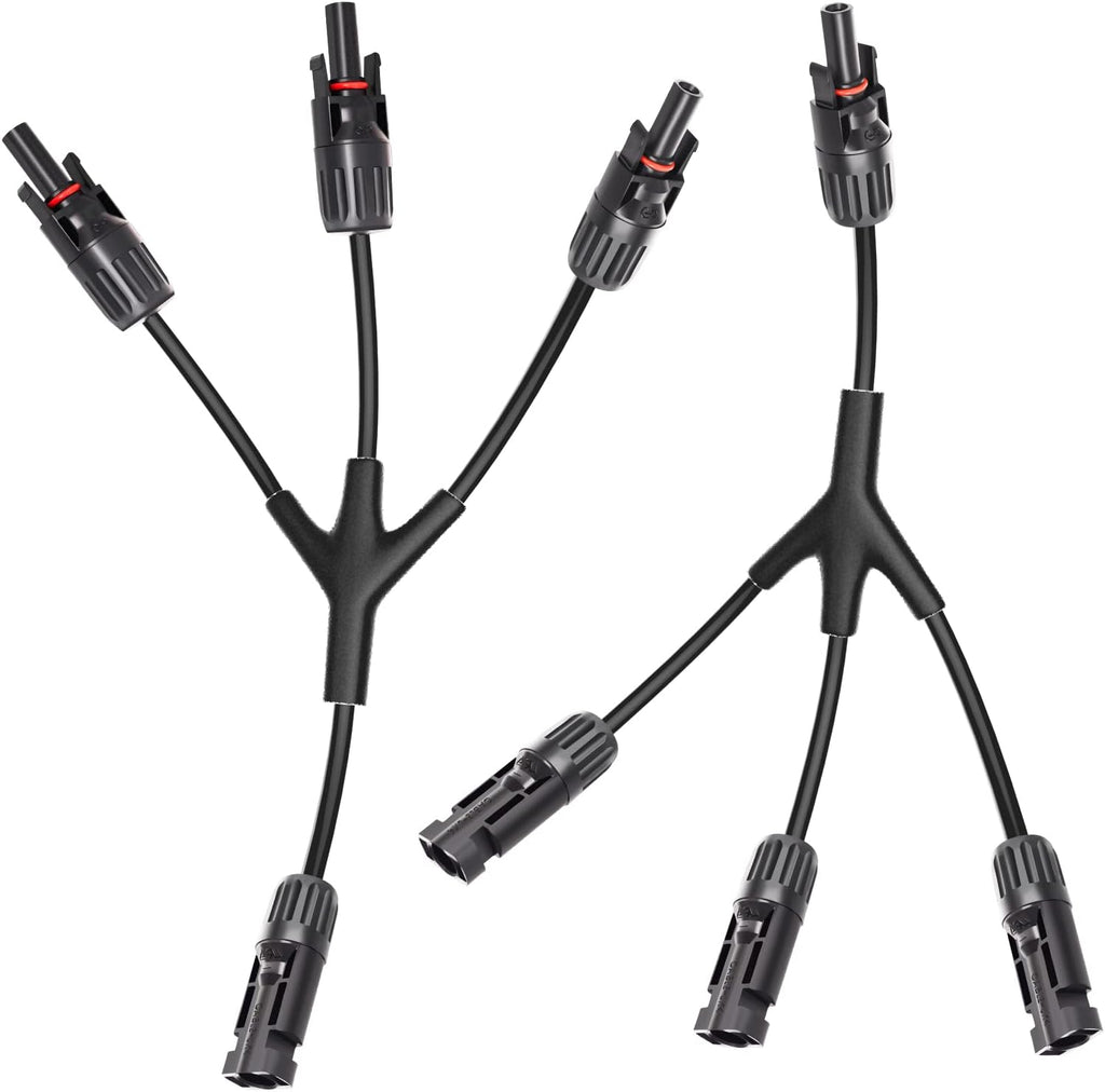 1 Pair 1 to 3 Solar Connector Splitter H810