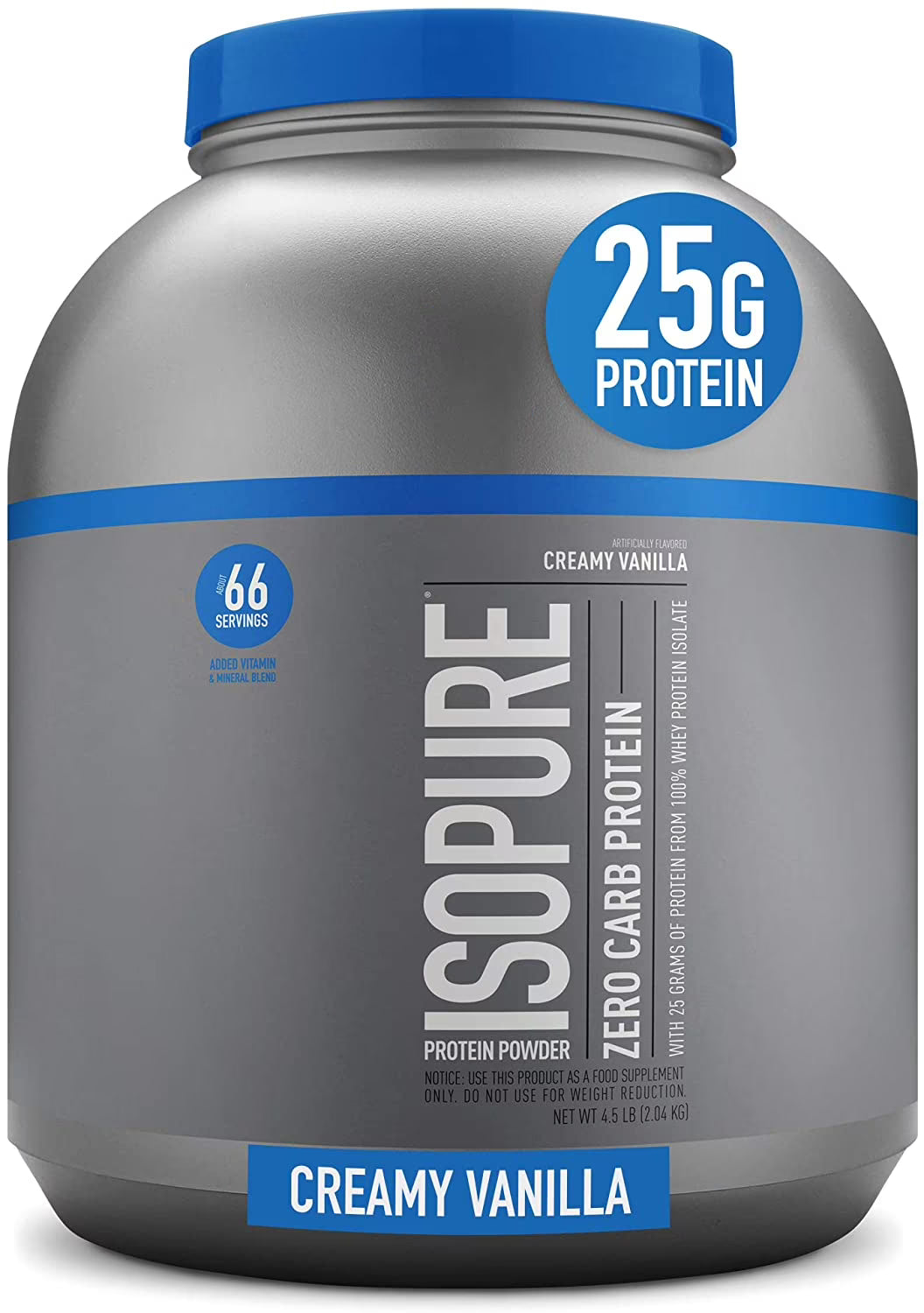 Creamy Vanilla Protein Powder, 4.5 lb K14843