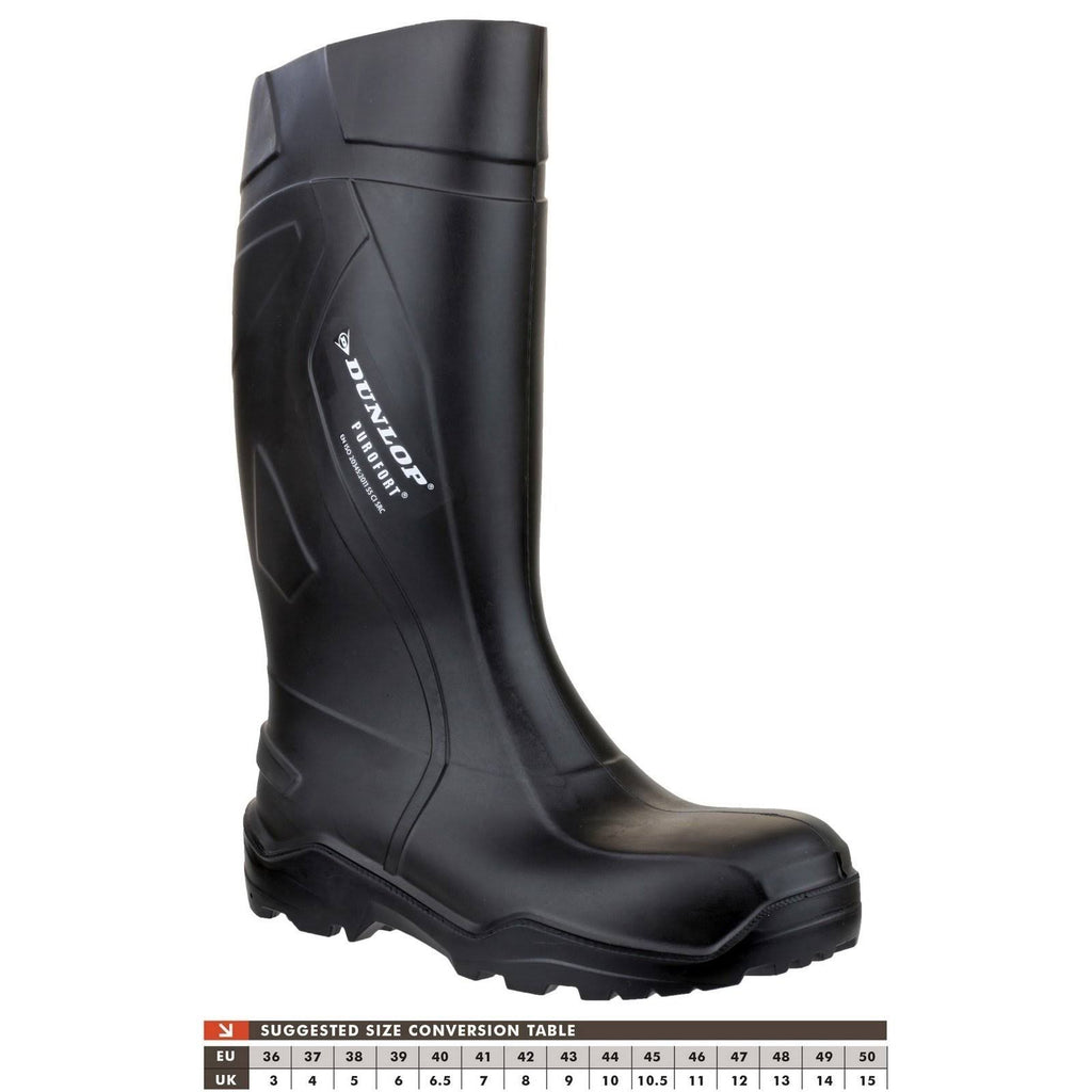 Black Full Safety Wellington F937846