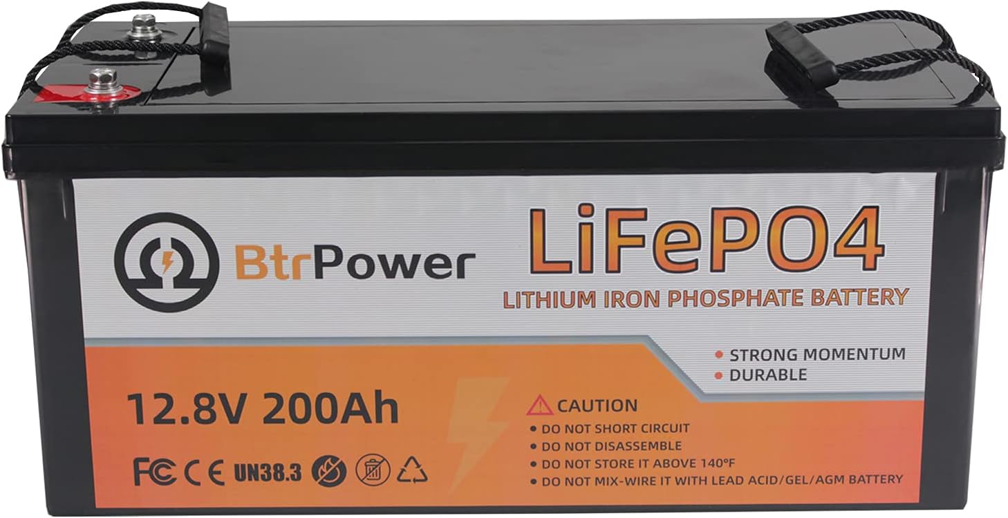 12V 100Ah LiFePO4 Battery with Built-in 100AH BMS, 7000 Cycles I403791