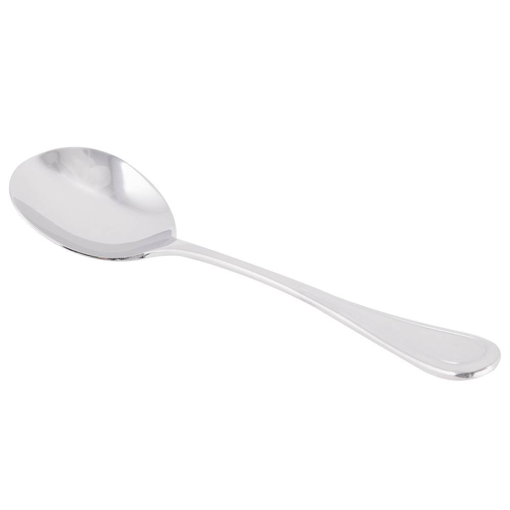 18/8 Stainless Steel Extra Heavy Weight Bouillon Spoon - 36/Case M6505