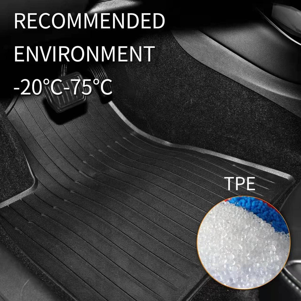 TPE Car Floor Mats 4pcs W9317