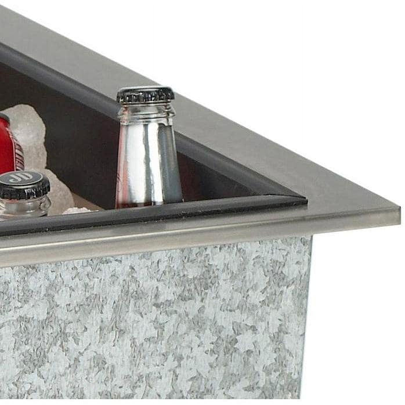 Stainless Steel Beverage Ice Chest Cooler Q270597