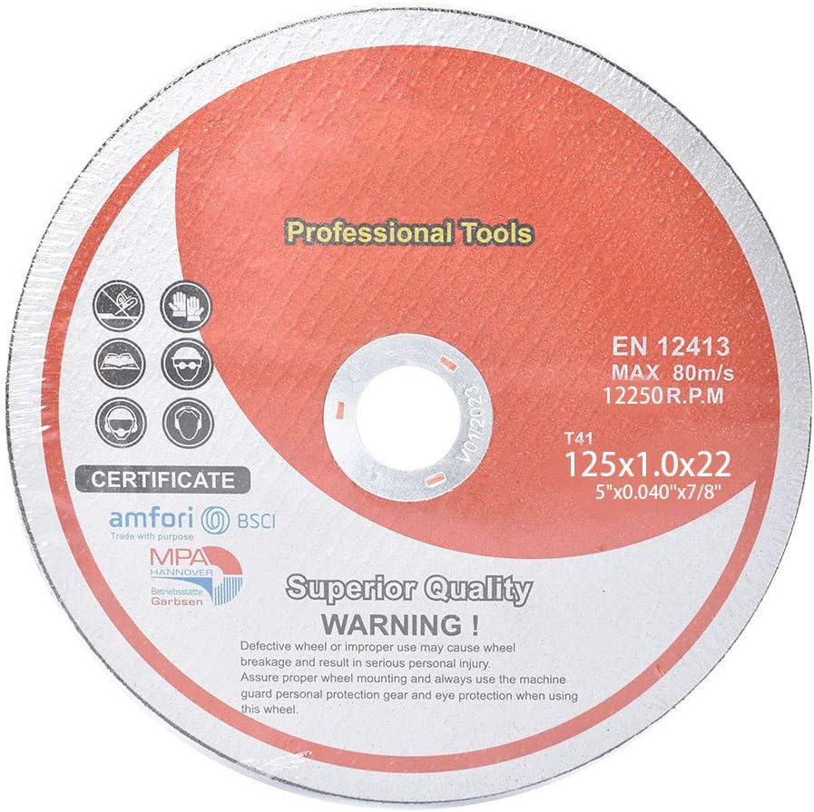 50 Pack 6"x.045"x7/8" Cut-Off Wheel Metal & Stainless Steel Cutting Discs H8254