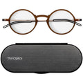 Manhattan Reading Glasses with Milano Case, +1.50, Brown D8572