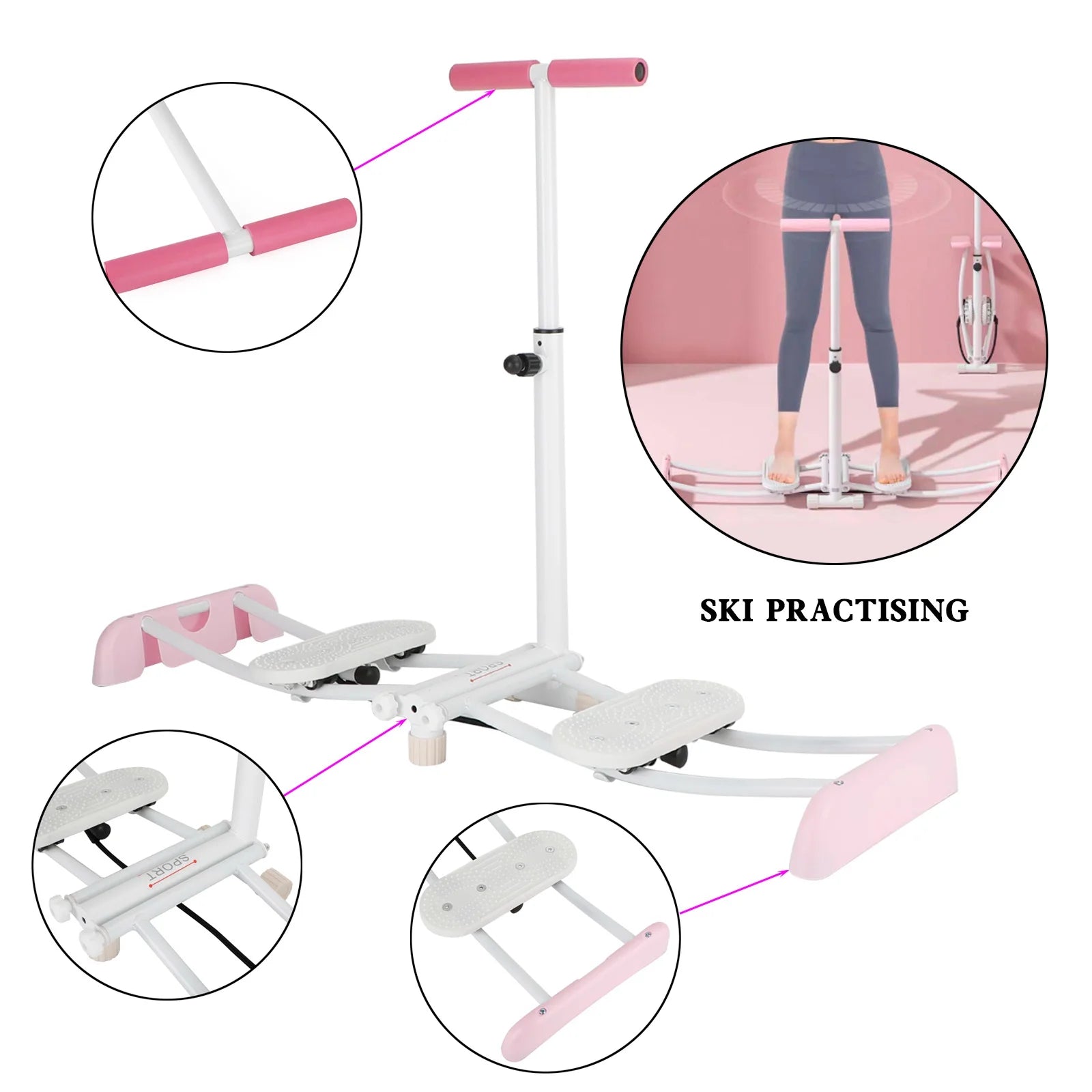 Ski Exercise Machine Leg Trainer J351