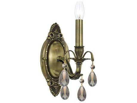Spectra Crystal Pewter Sconce H871
