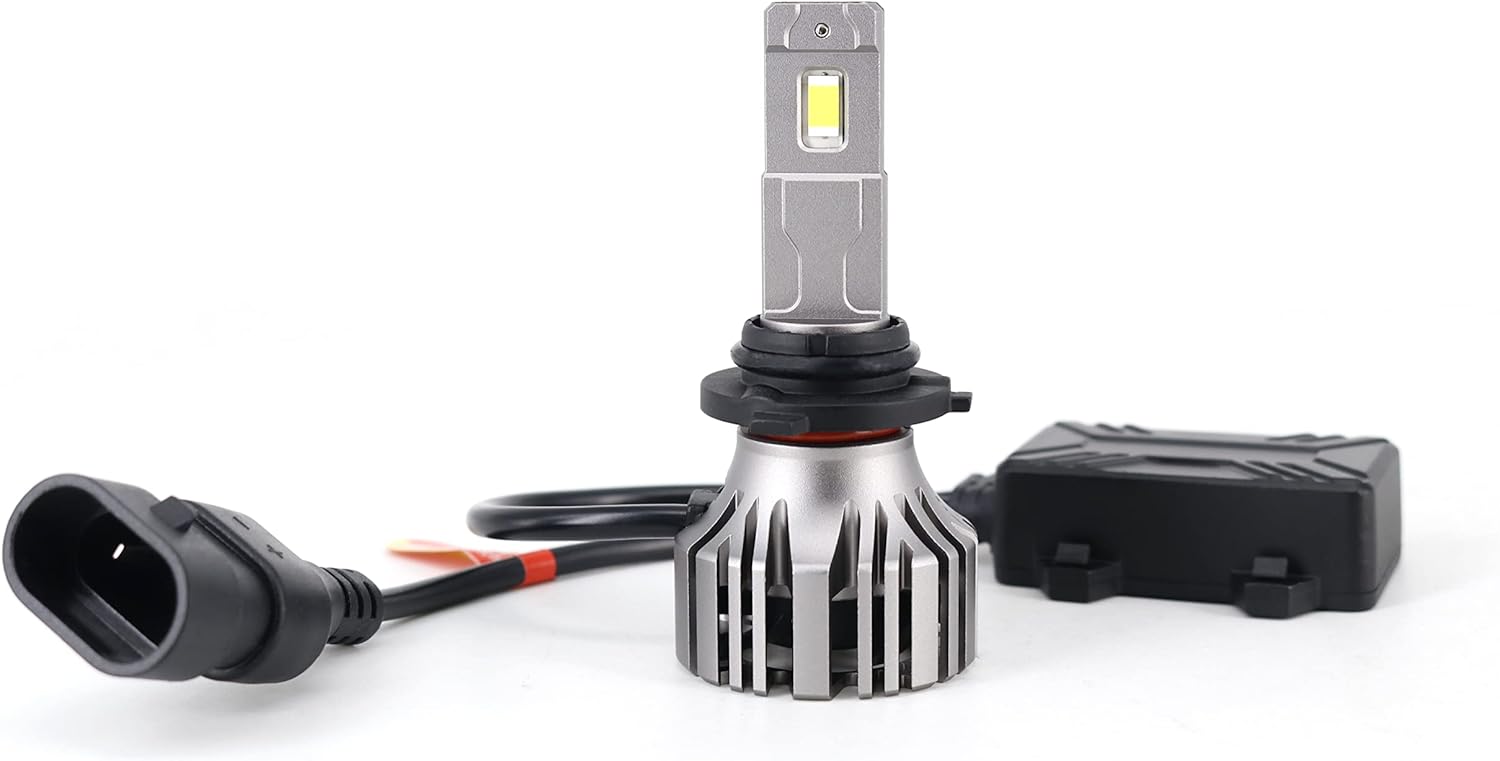 9006 LED Headlight Conversion Kit, 30000 Lumen, 6500K Pure White H223