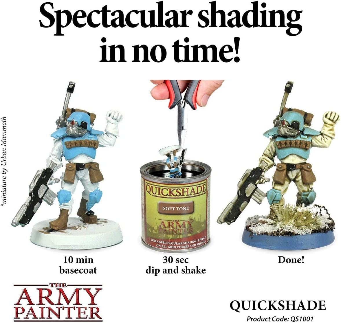 3 pcs Quickshade Varnish Set, 250 ml, Pack of 2 E86513