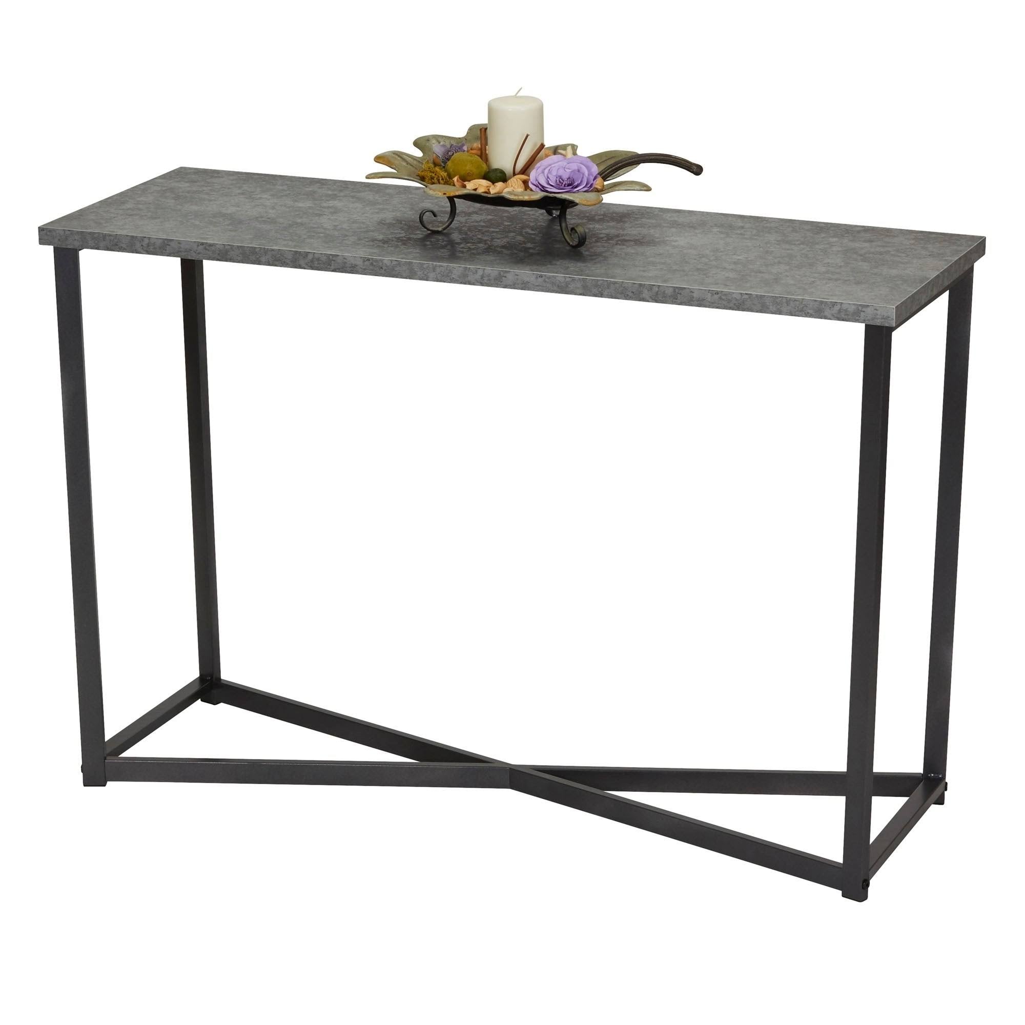 Faux Slate Sofa Table C907