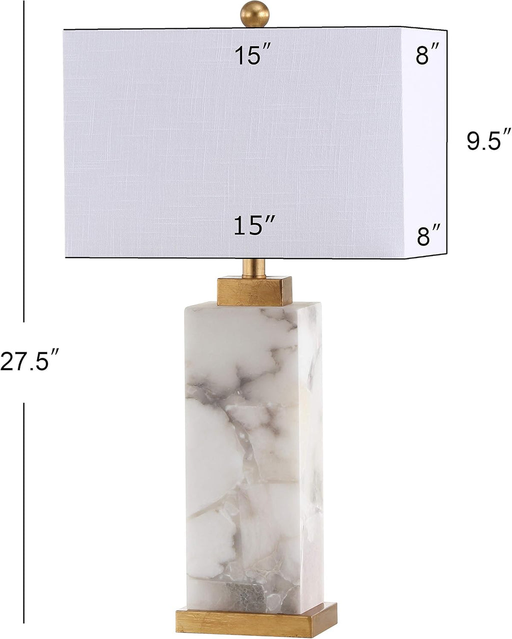 Alabaster LED Lamp R191