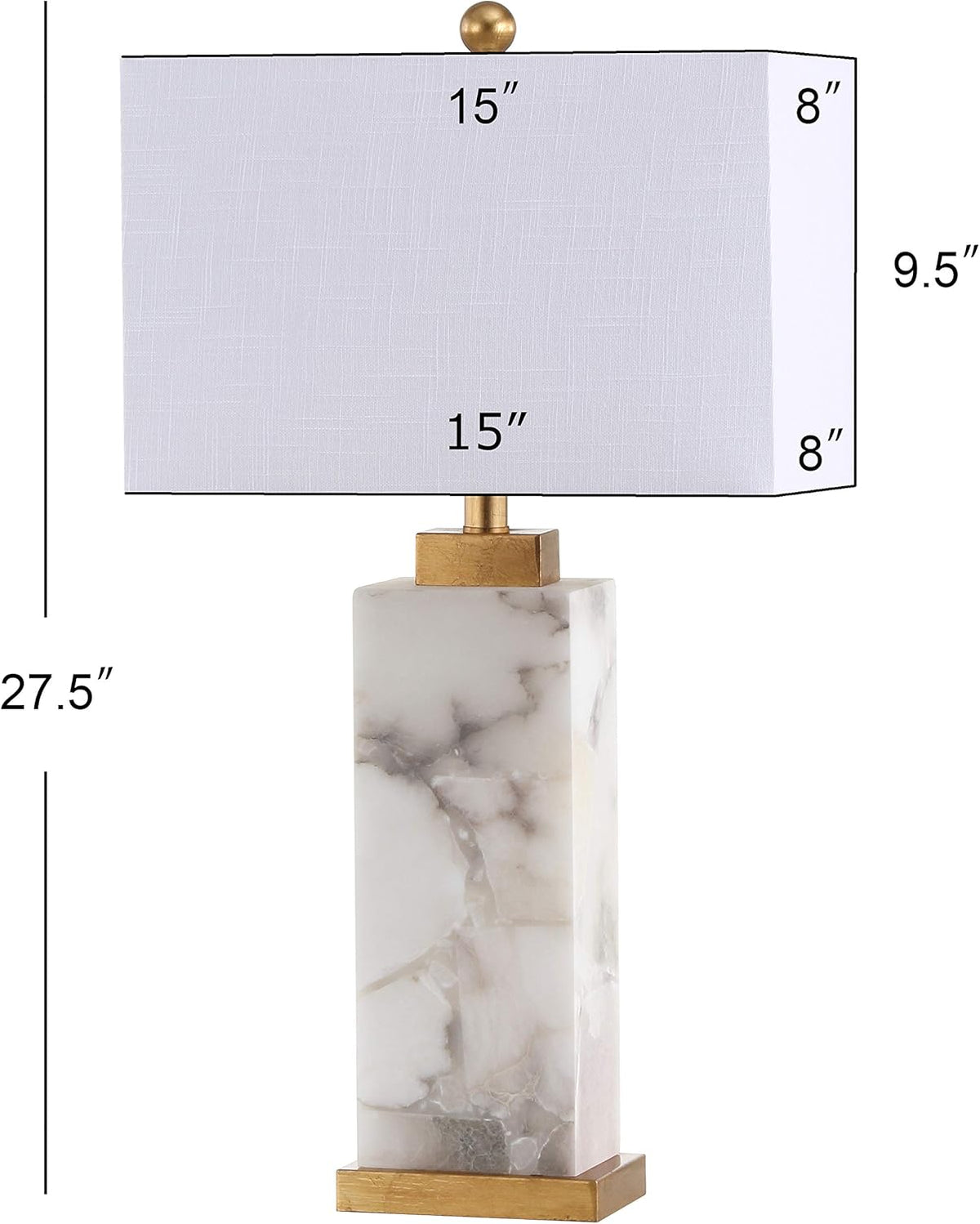 Alabaster LED Lamp R191
