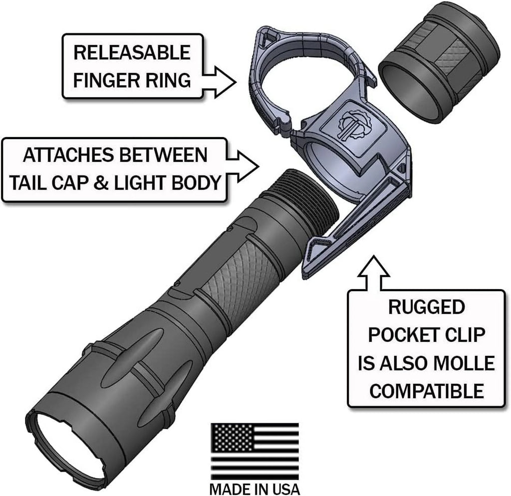 Tan Flashlight Ring K9762