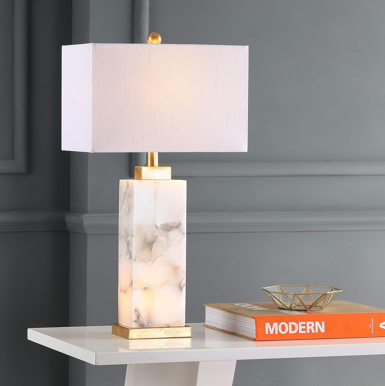 Alabaster LED Lamp R191