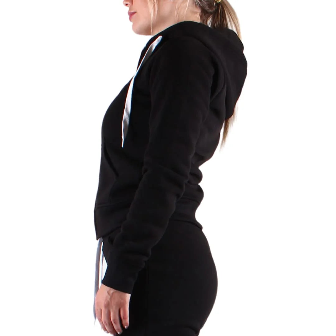 Slim-Fit Fleece Full-Zip Athletic Hoodie Jacket with Pocket T873279