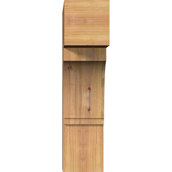 Imperial Block Smooth Bracket, Western Red Cedar O94430