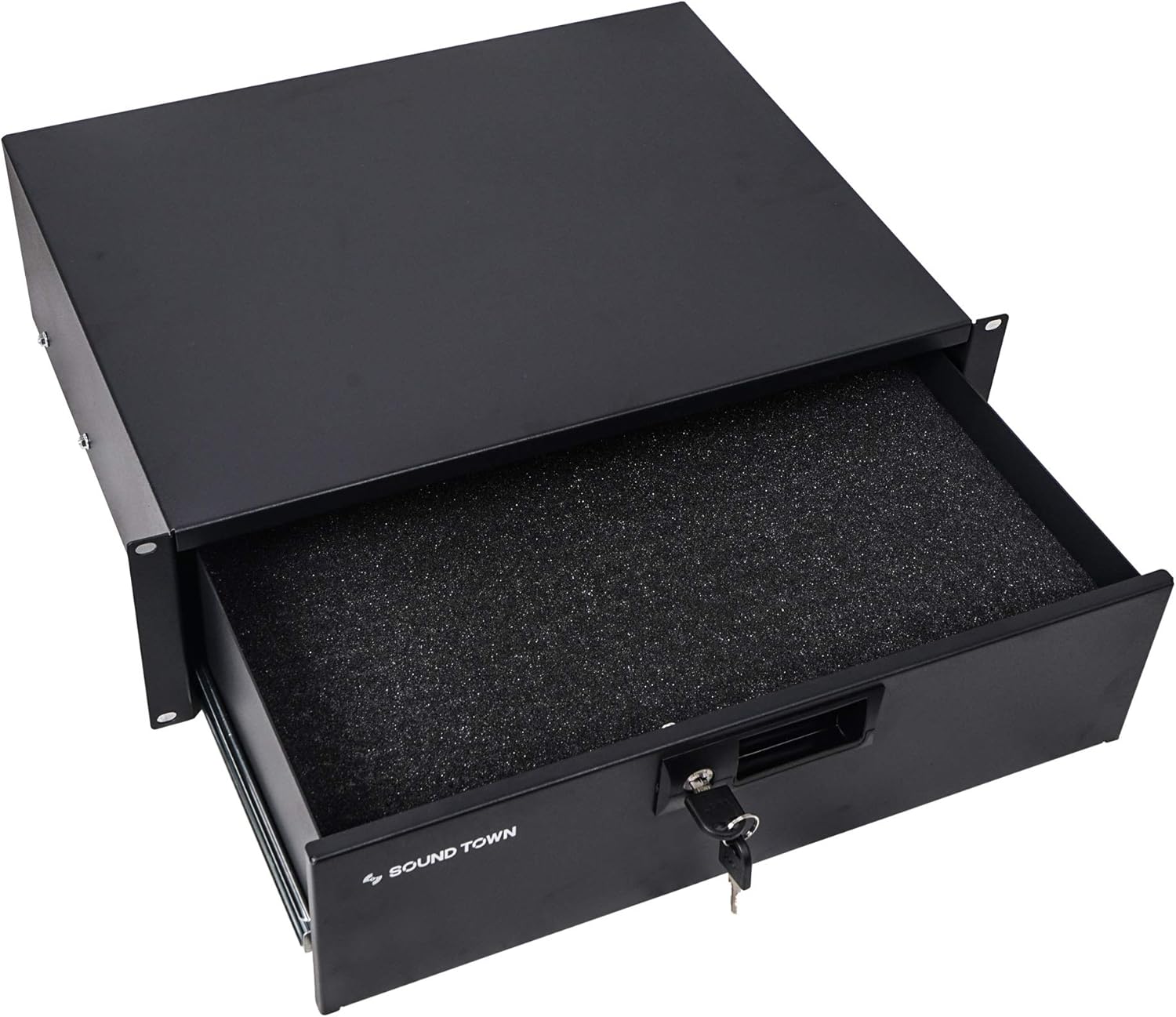 19-inch 3U Locking Rack Drawer with Protection Foam O1497
