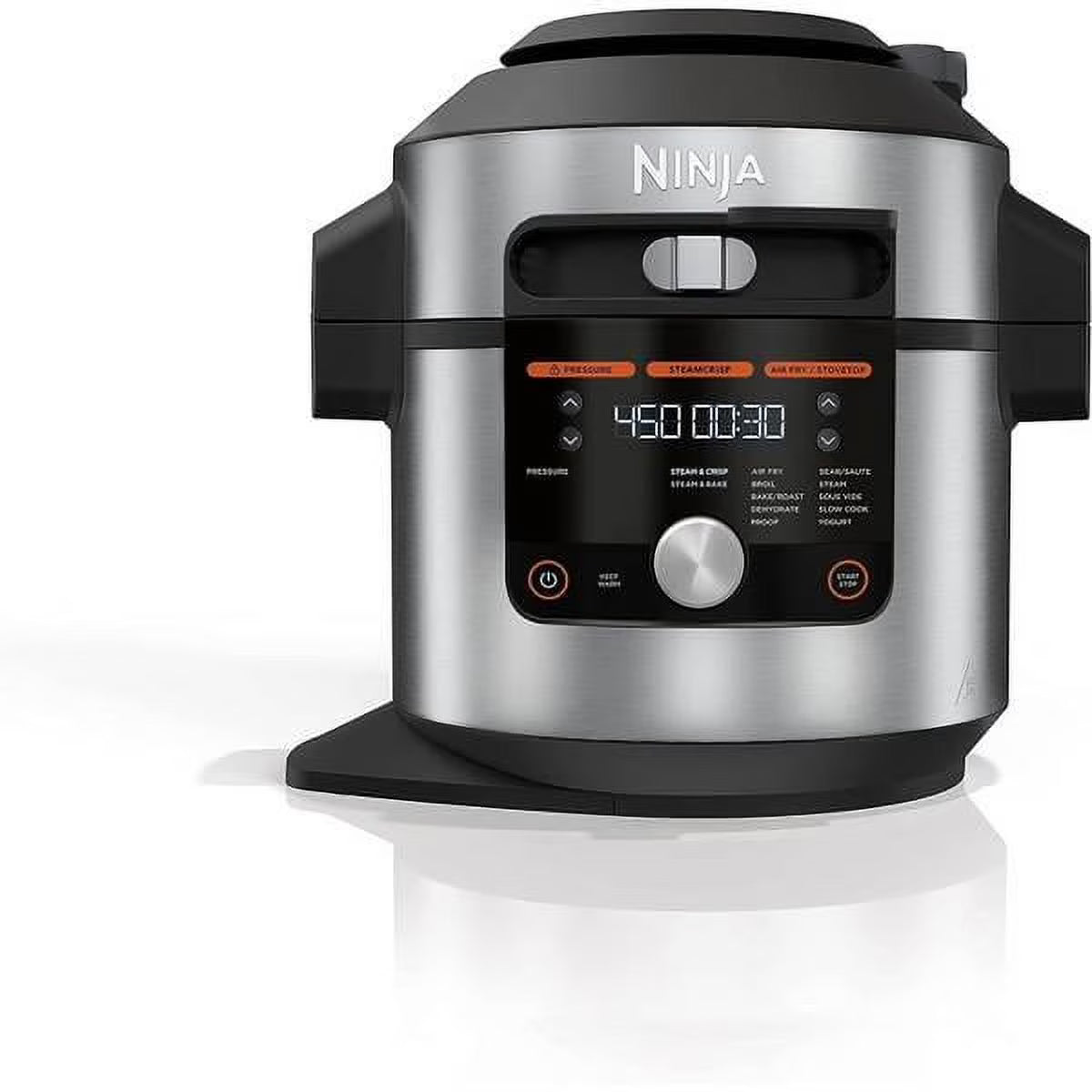 14-in-1 8 qt XL Pressure Cooker Steam Fryer with SmartLid W555