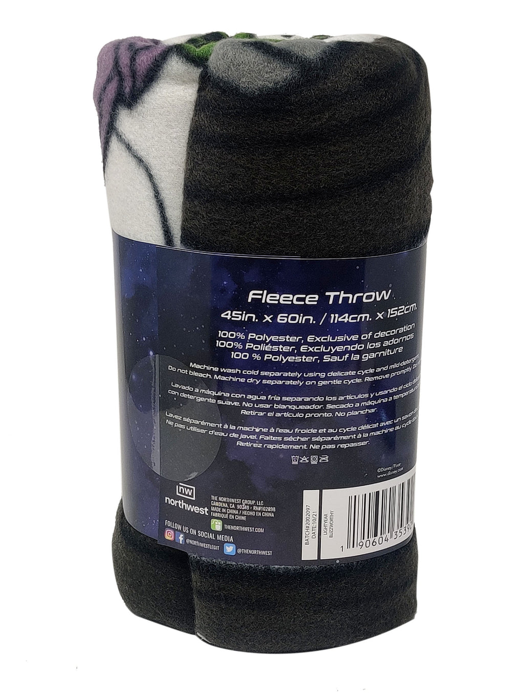 Throw Blanket 45" x 60" I240915
