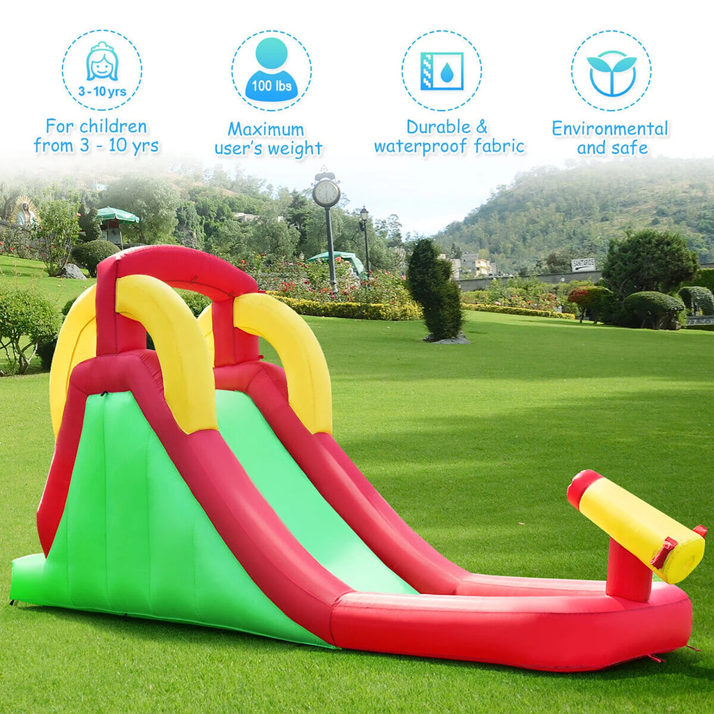 Inflatable Water Slide Bounce House with 350W Blower G228593