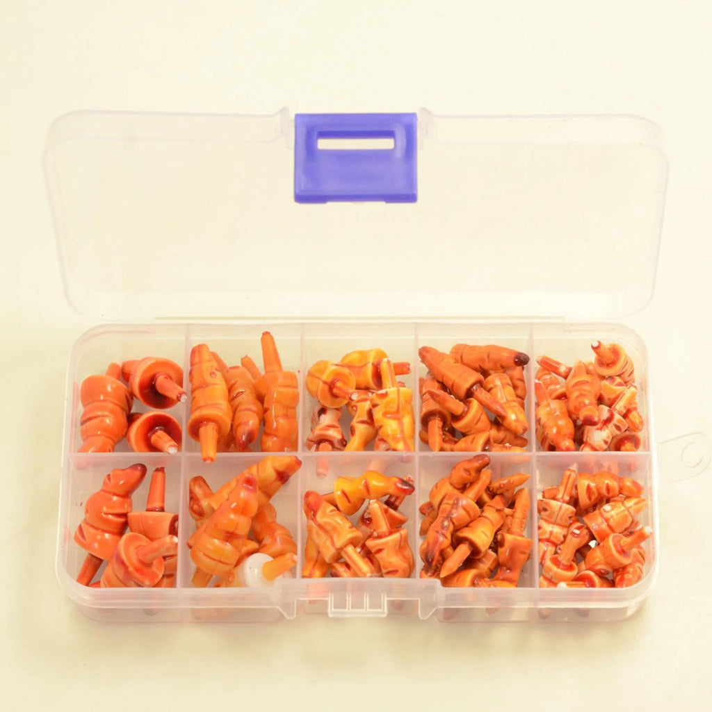 70 Pieces Snowman Noses Mini Toys Making Materials C4801