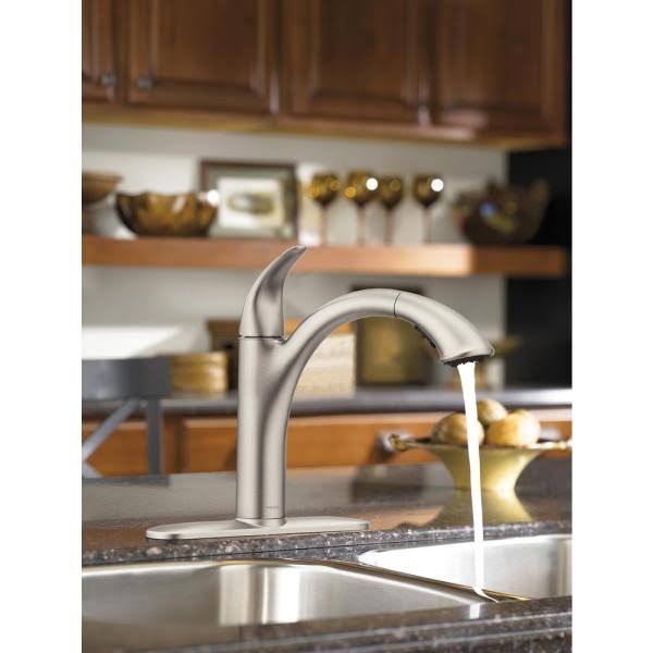 Single Handle Pullout Kitchen Faucet F59456
