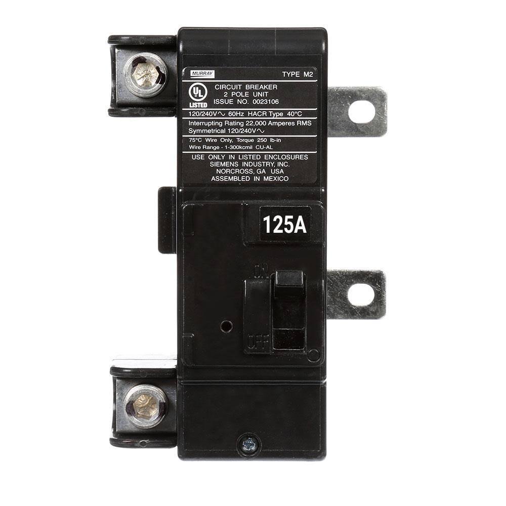 125-Amp Main Circuit Breaker C314