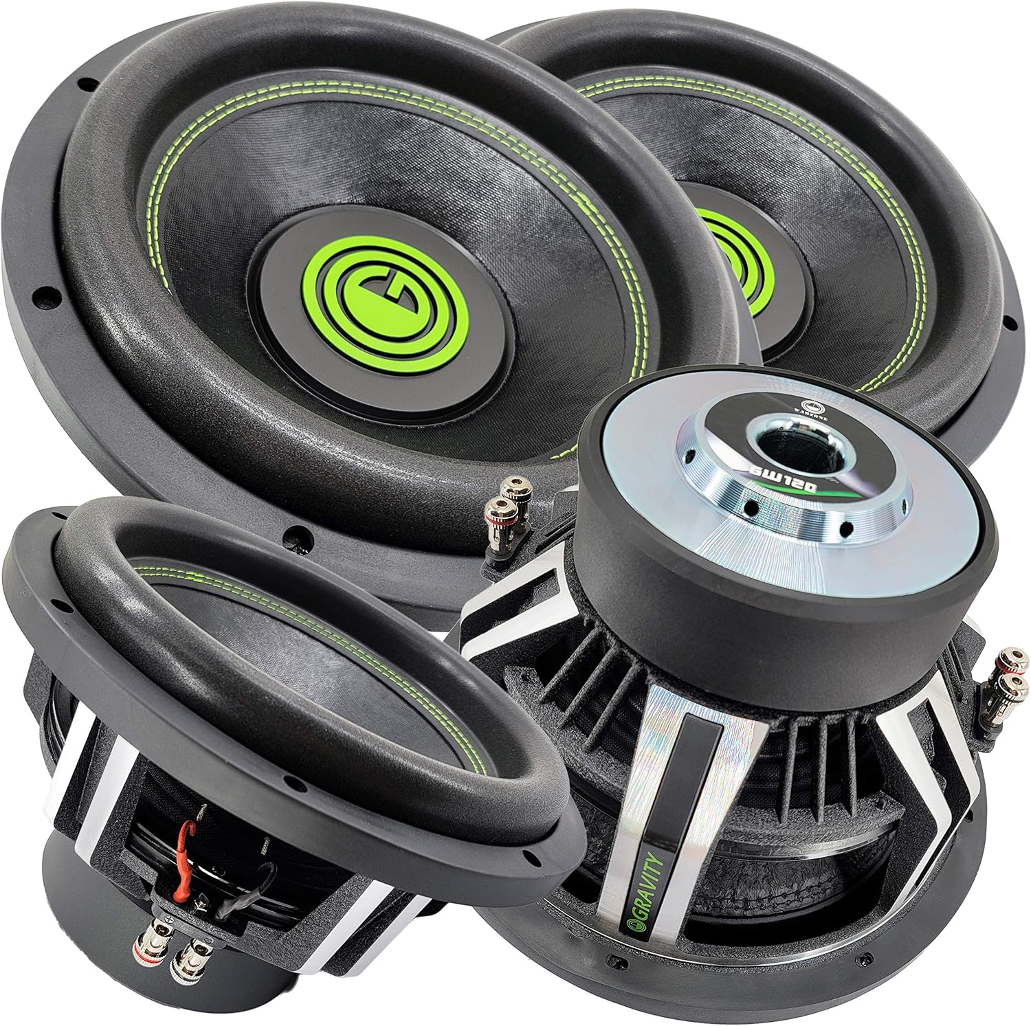 15 Inch 2 Ohm DVC 7000W Car Subwoofer Audio Speaker (2 Subwoofers) K75047