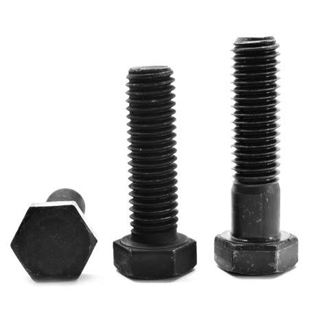 1 1/4 inch-12 x 7 1/2 inch Fine Thread Grade 8 Hex Cap Screw Alloy Steel Black Oxide Pk 12 M94282
