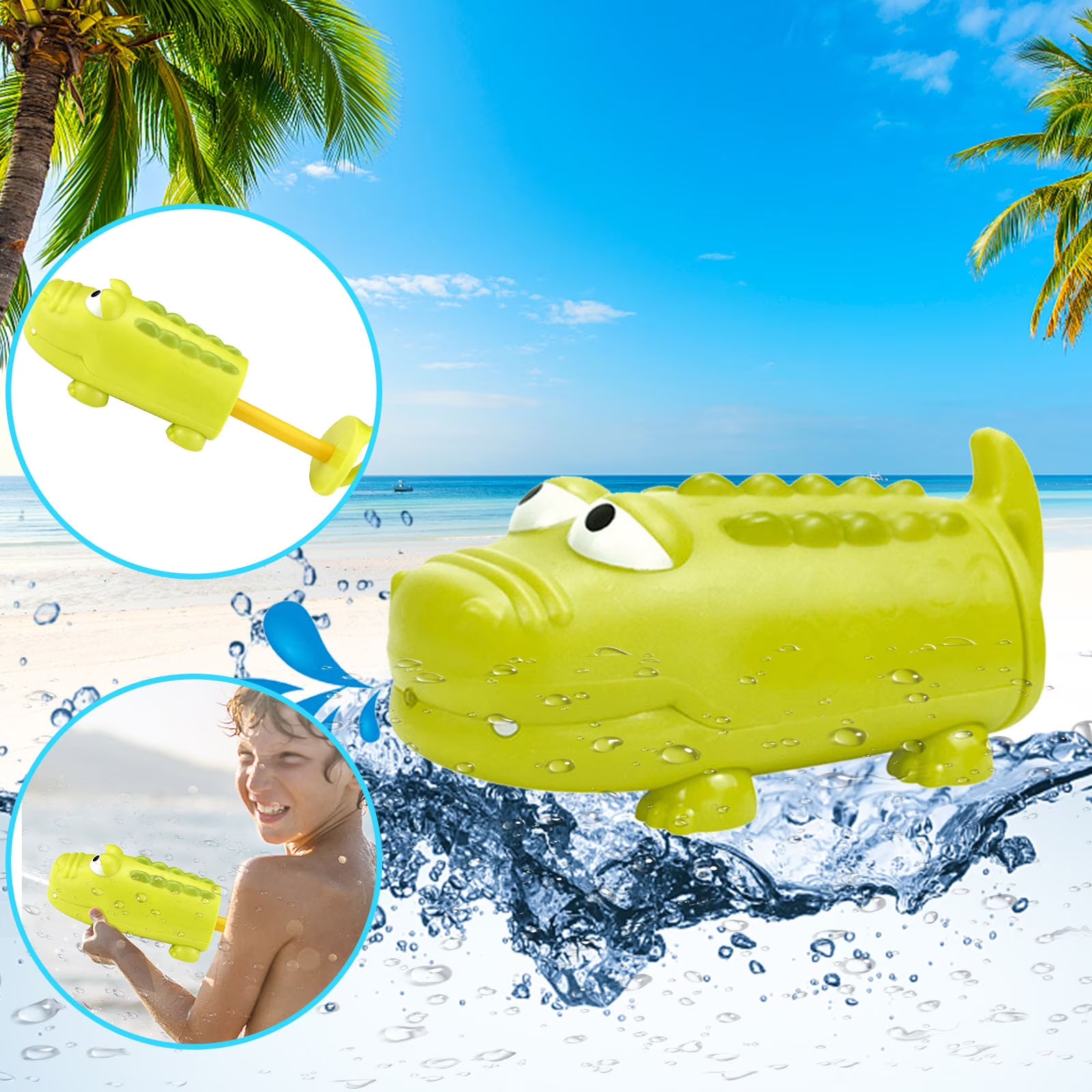 Green 7.23inch Pool Floaties W129