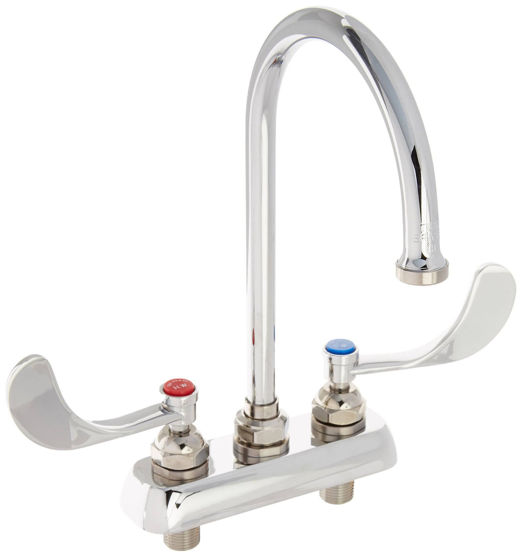Chrome 2.2 GPM 4 inch Deck Mounted Utility Faucet C6450