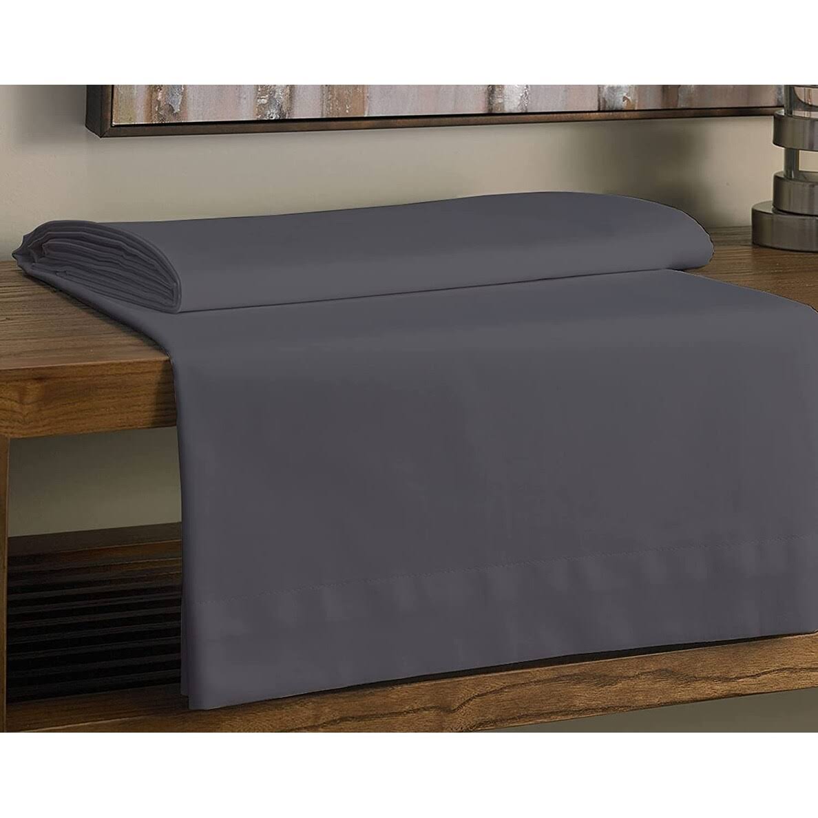 Full Sand Organic Cotton Sateen Flat Sheets S809
