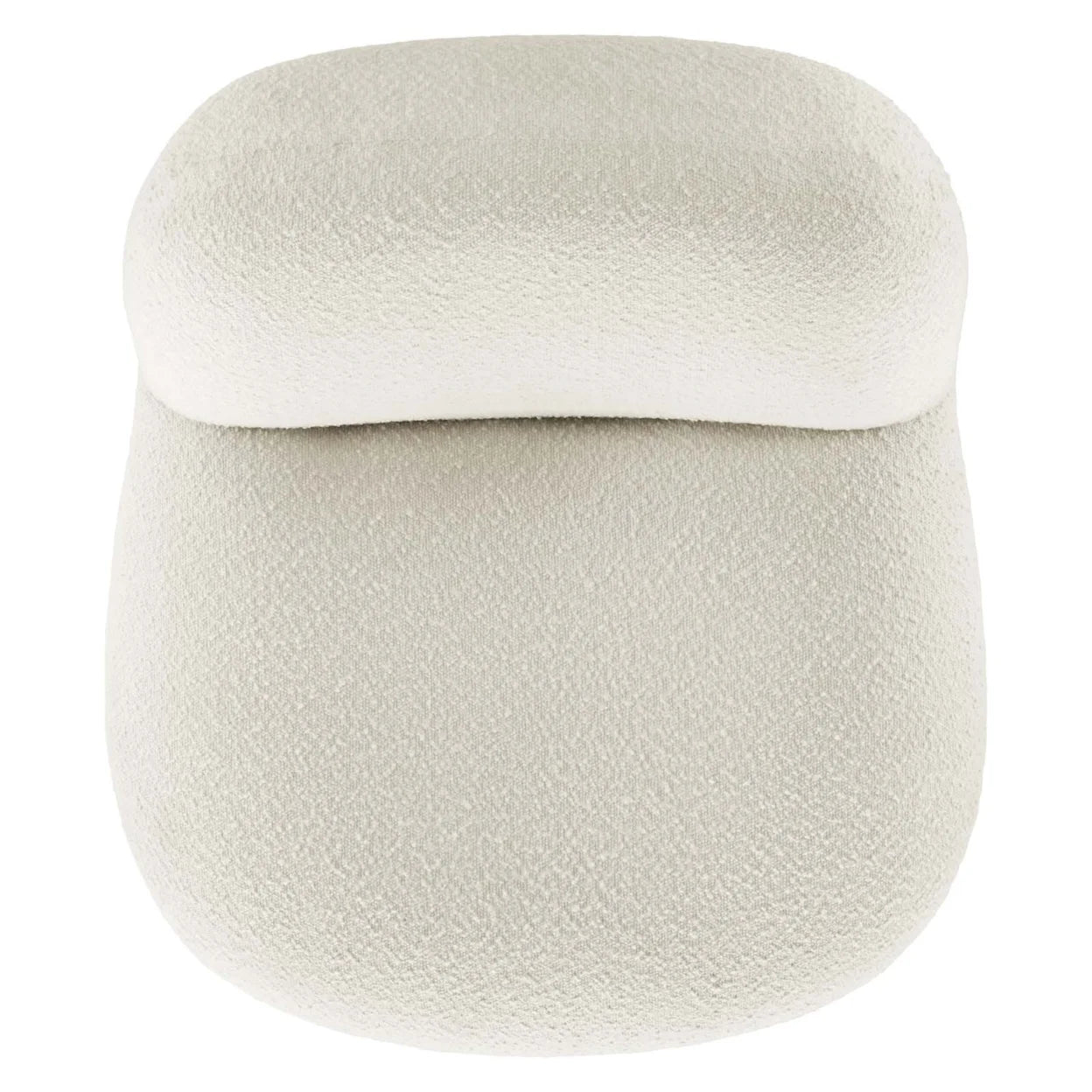 Black Ivory Upholstered Swivel Chair Z402
