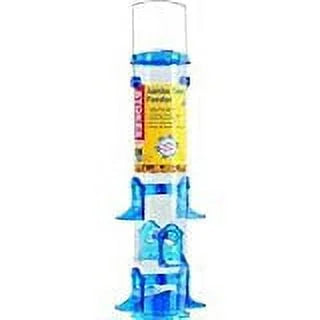 Blue/Clear/Green Polycarbonate 6 Port Seed Bird Feeder A2358
