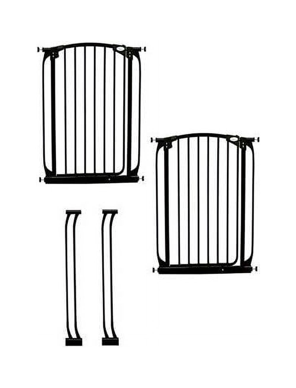 White Auto Close Stay Open Gate Extra Value Pack S61387
