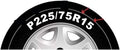 15 Inch Black 5 Lug Steel Rim Z567281