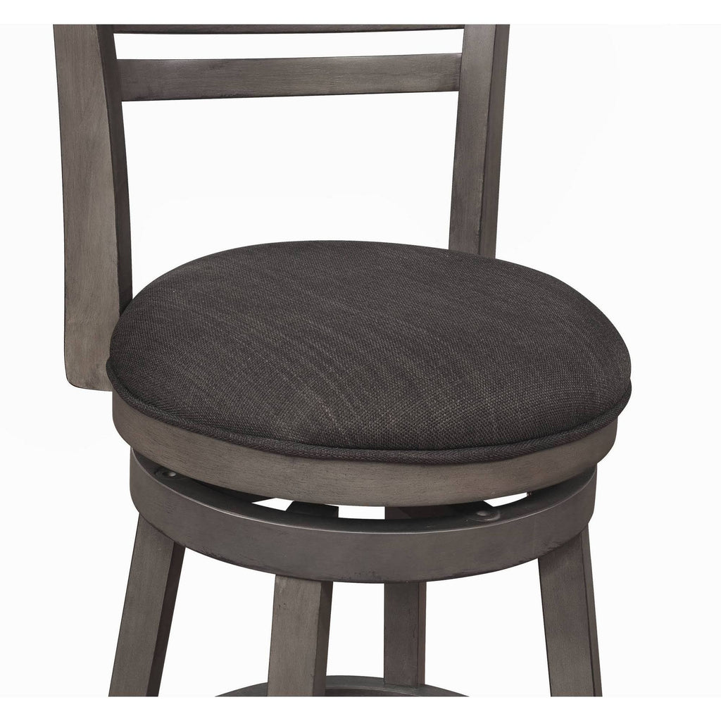Gray Swivel Barstool Q795