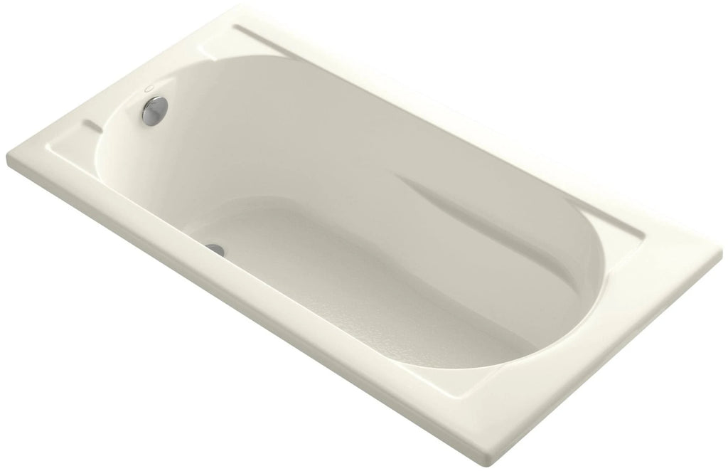 60 In. x 32 In. Drop-In Bath with Reversible Drain I118