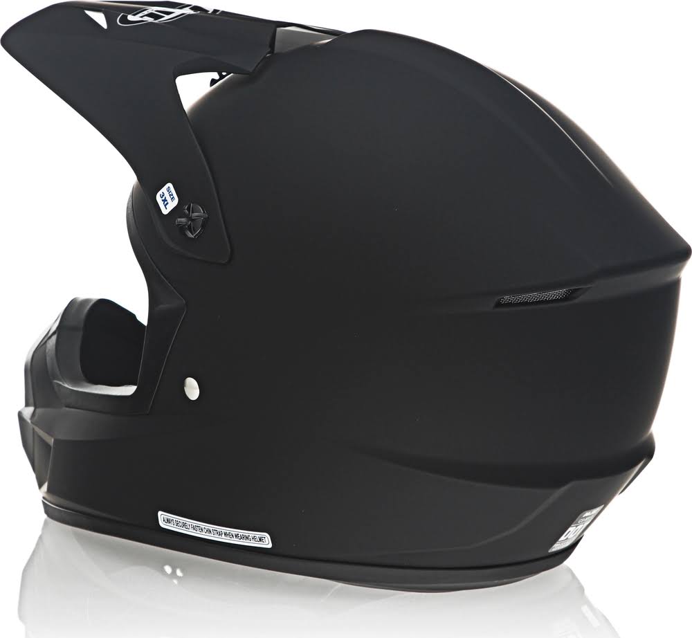 Matte Black Motorcycle Helmet M806409
