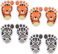 30 Pairs Self-Adhesive Floor Decals Footprint Stickers V75990