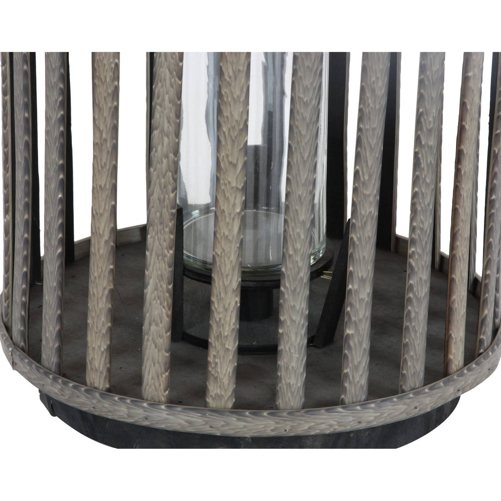Wood Glass Lantern D64292