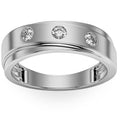 10k Gold Men's Lab Grown Diamond Wedding Band G62982