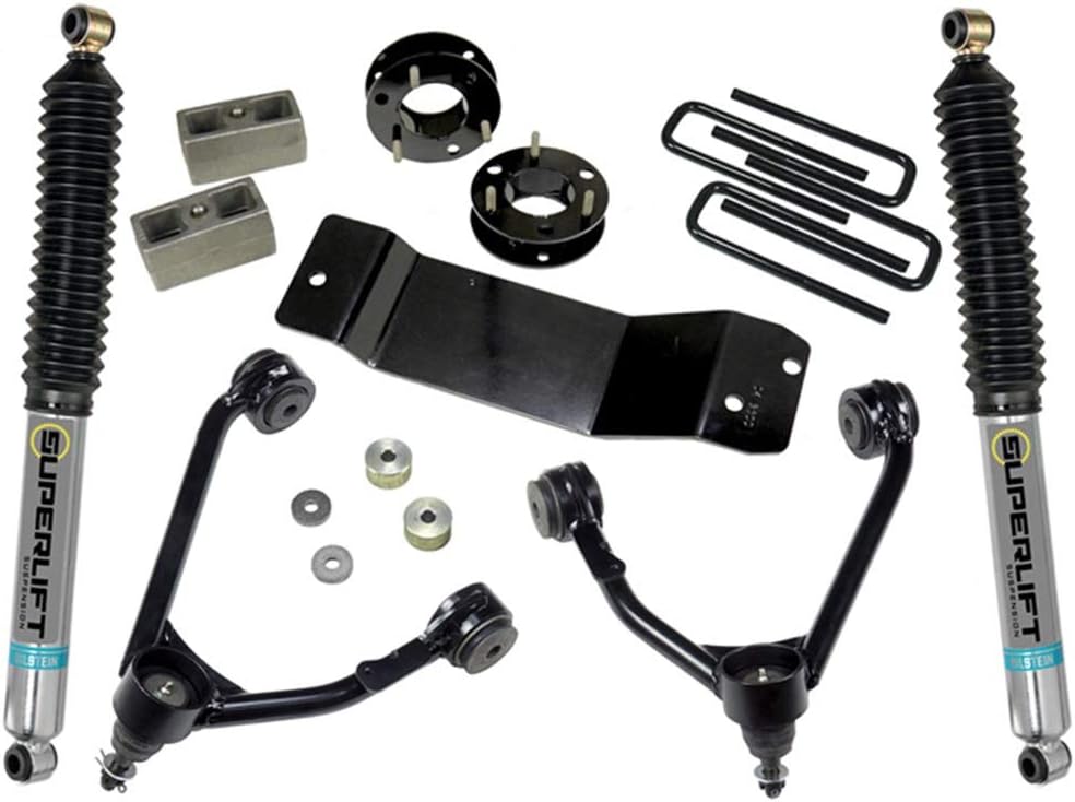 3.5" Lift Kit with Bilstein Rear Shocks for Chevrolet Silverado 1500 & GMC Sierra 1500 2 Wheel Drive M5559