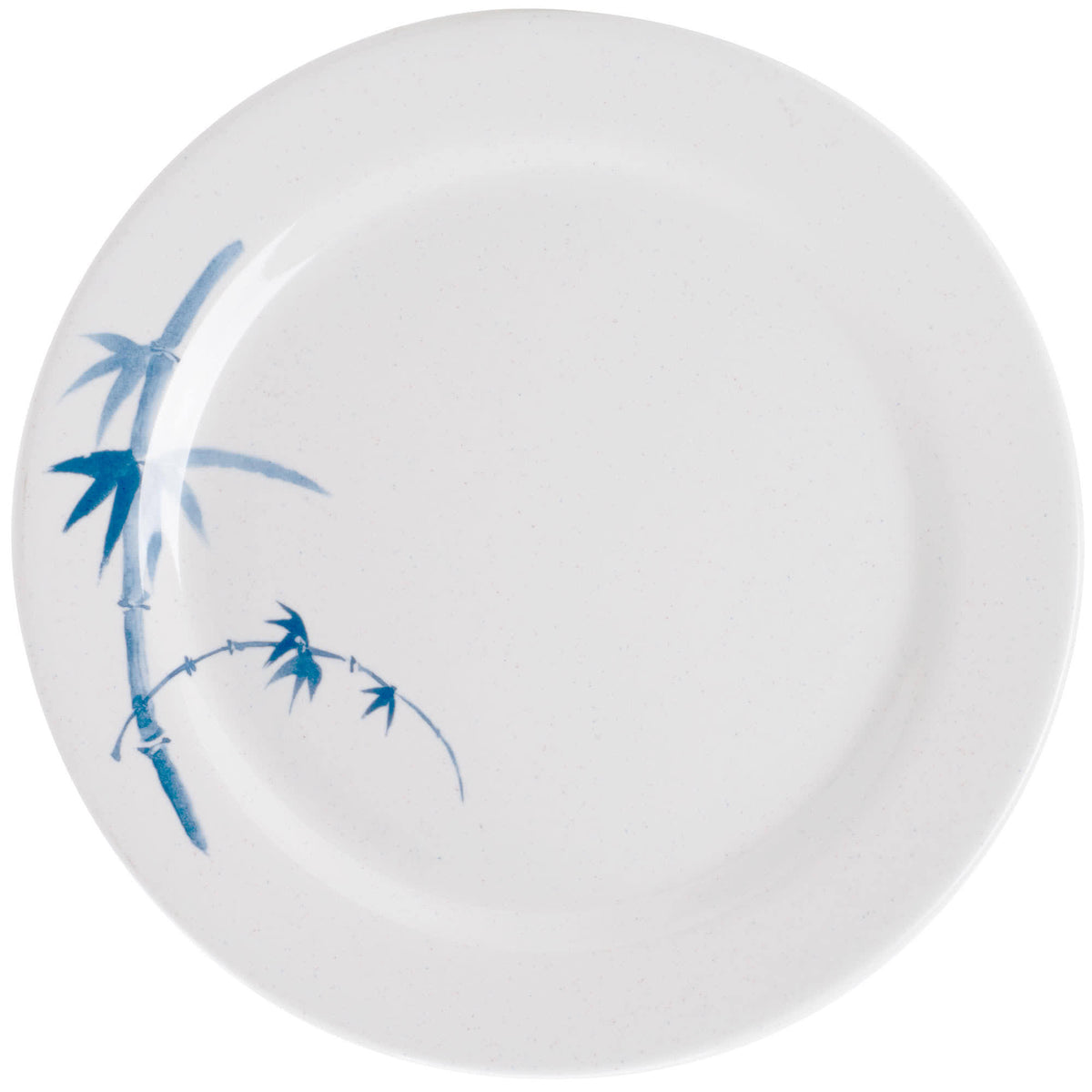 Blue Bamboo Round Plate J436