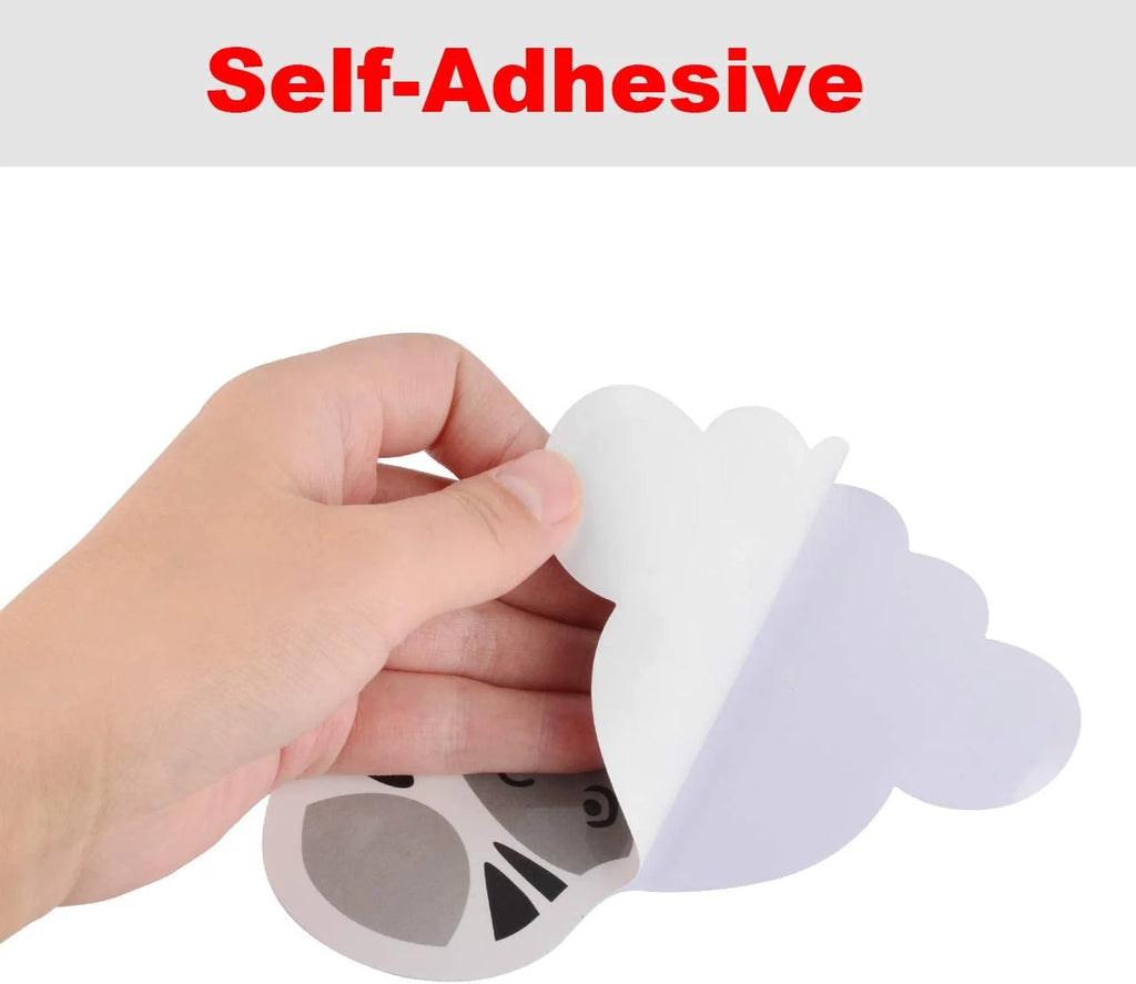 30 Pairs Self-Adhesive Floor Decals Footprint Stickers V75990