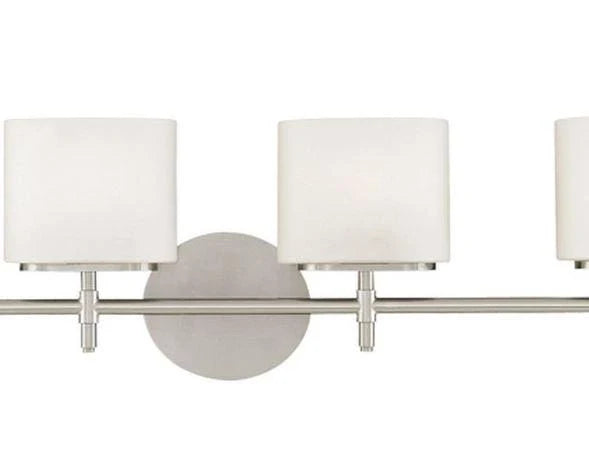 4 Light Satin Nickel Bath Bracket X3047
