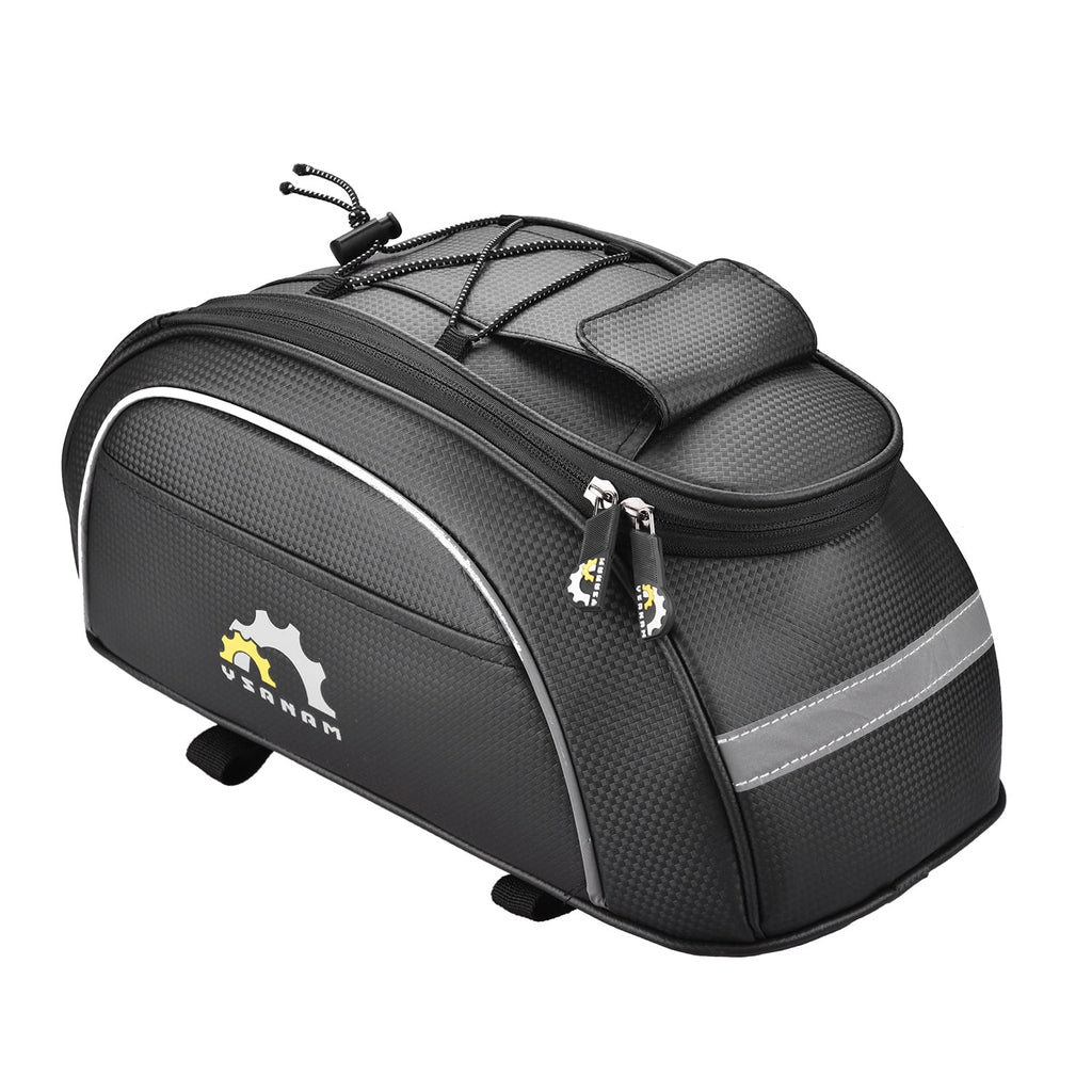 Waterproof Insulated Cooler Bag Bike Trunk Bag Pannier F485