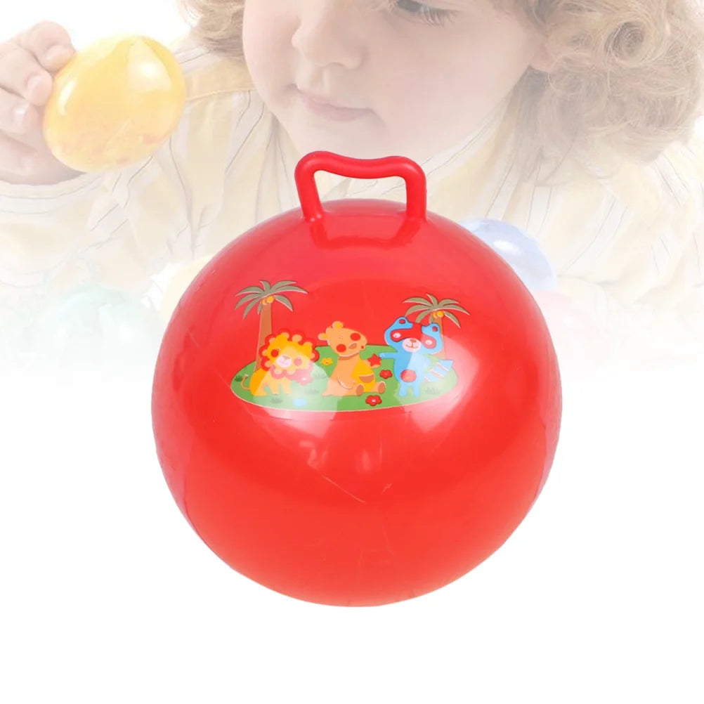 1PC Inflatable Bounce Hopper Hop Ball (25cm) Q665